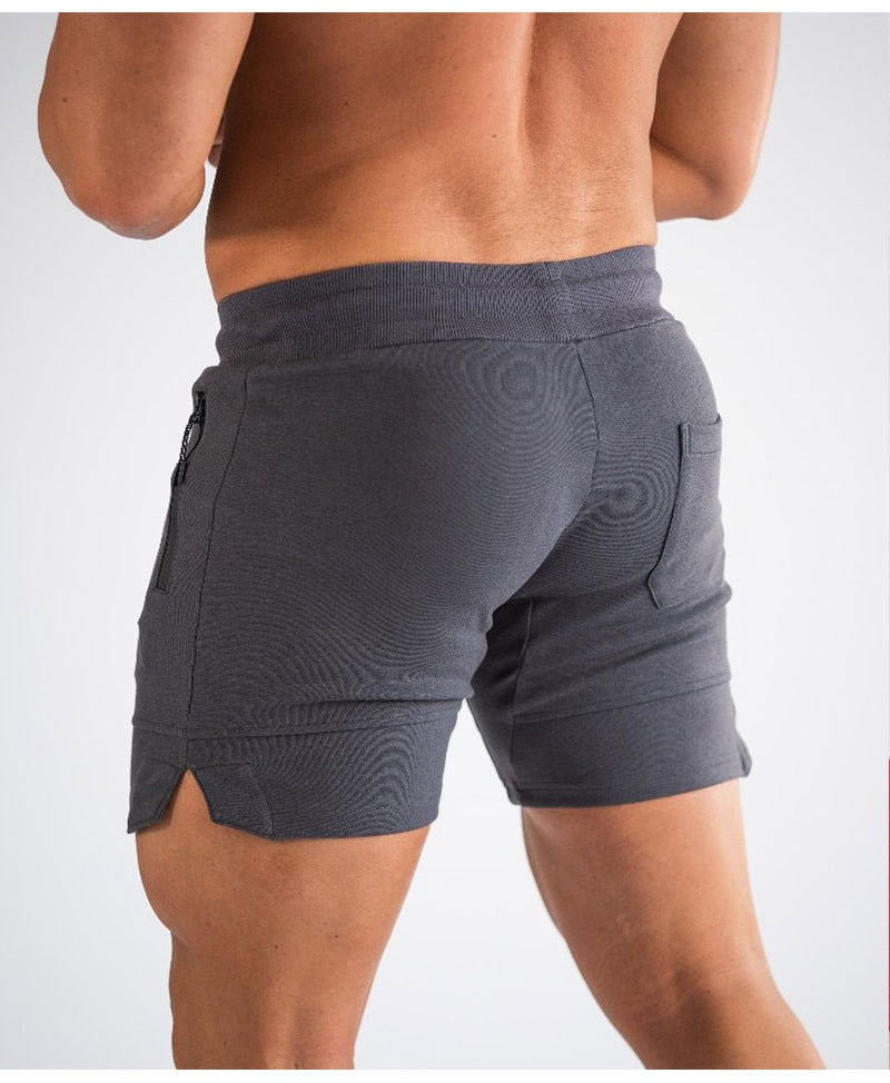 Men's Zip up Pockets Shorts