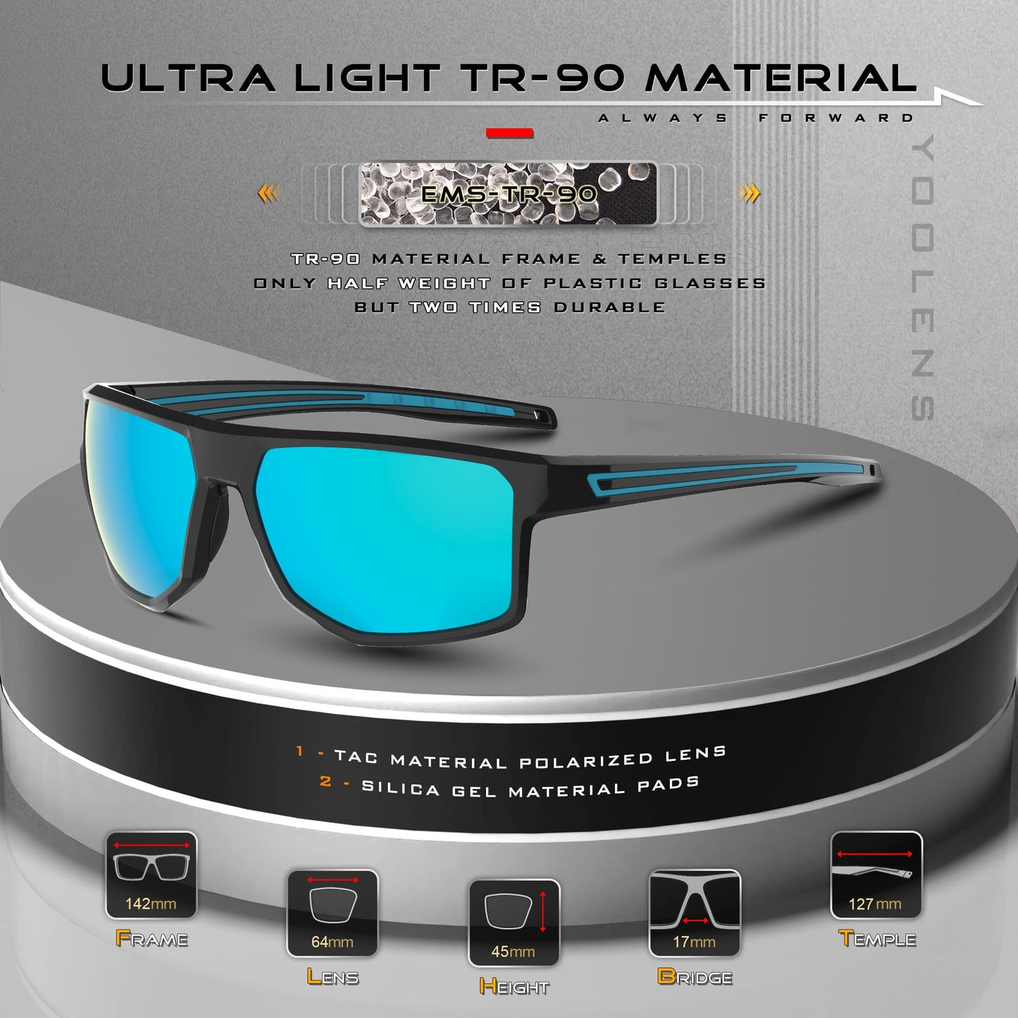 Sports Square Sunglasses
