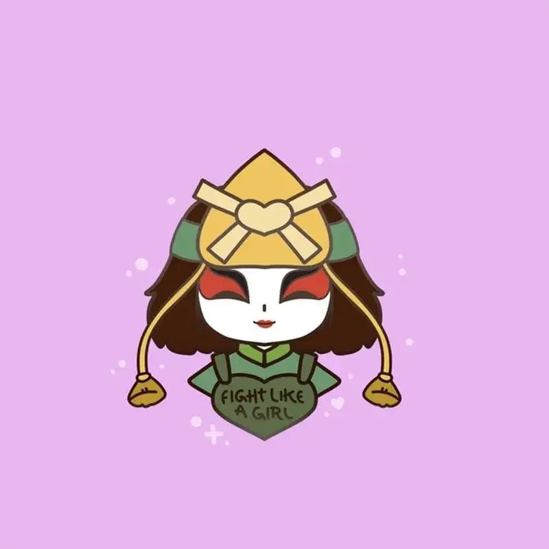 Suki Enamel Pin