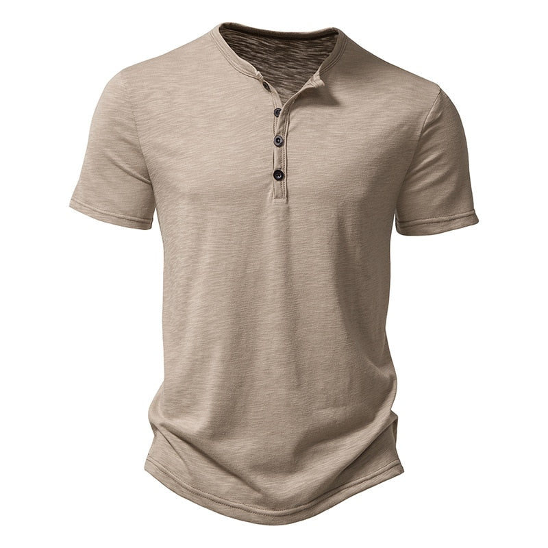 Collar Short Sleeve T Shirt