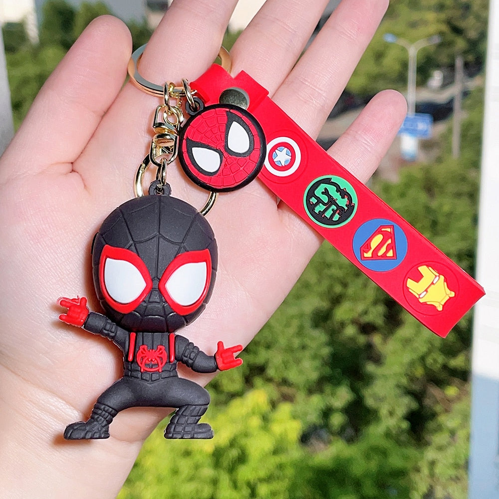 Spiderman Cartoon Keychains