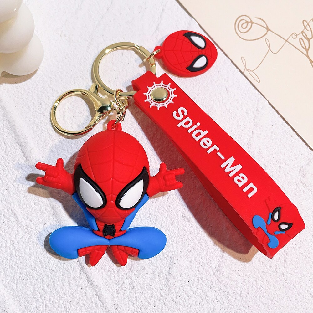 Spiderman Cartoon Keychains