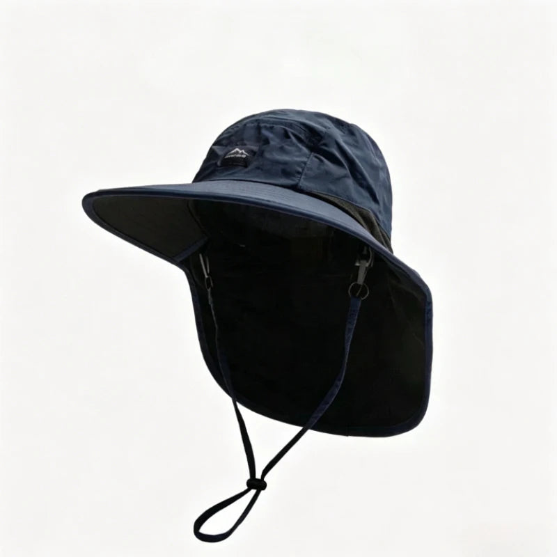 Wide Brim Bucket Hat