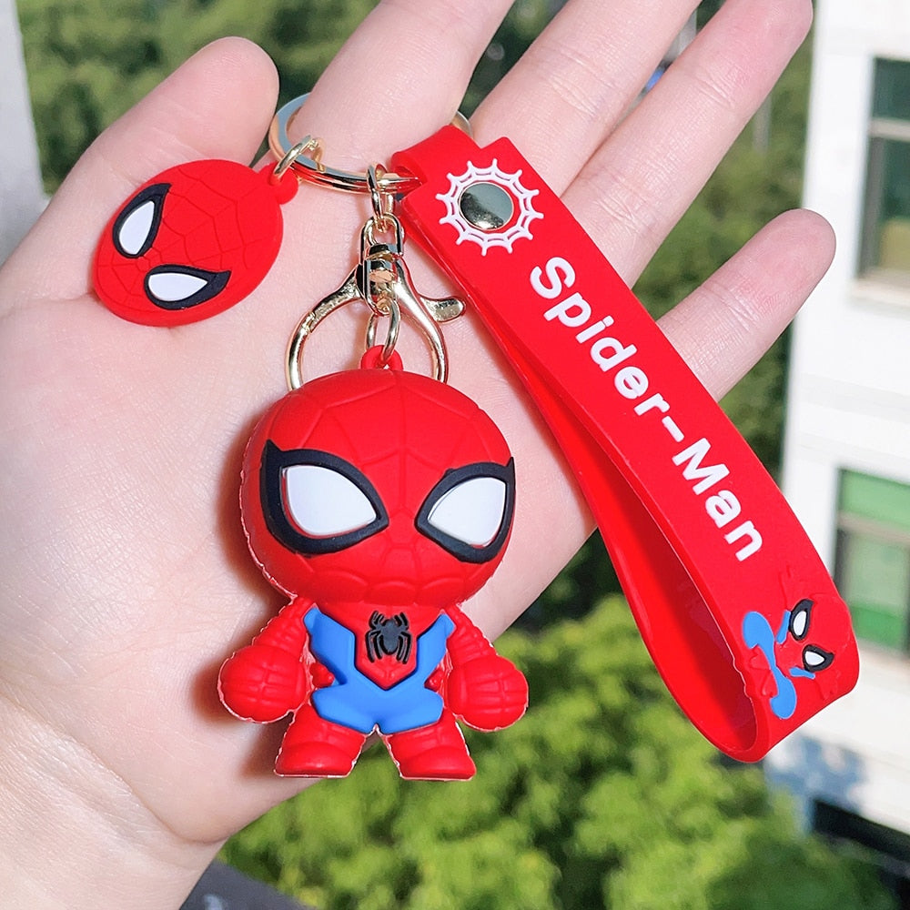 Spiderman Cartoon Keychains