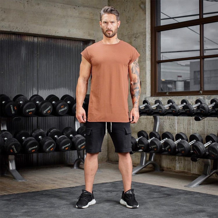 Sleeveless T-shirt