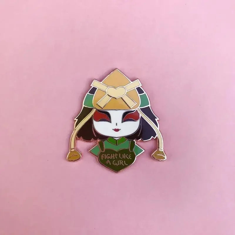 Suki Enamel Pin