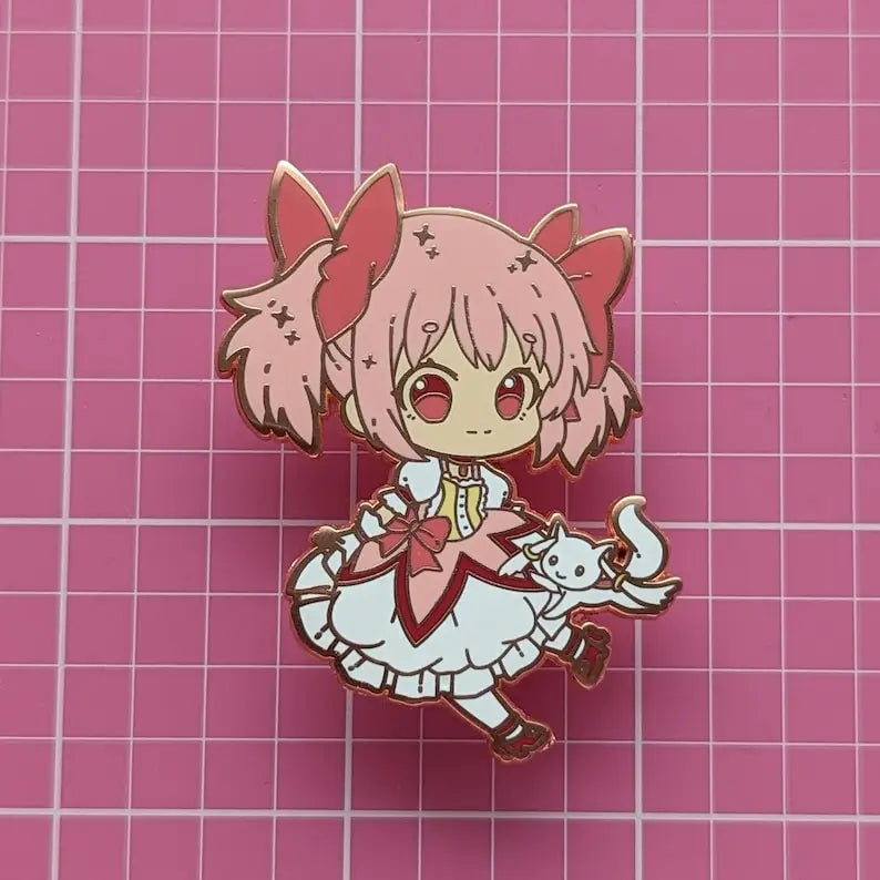 Puella Magi Madoka Magica Enameled Pins