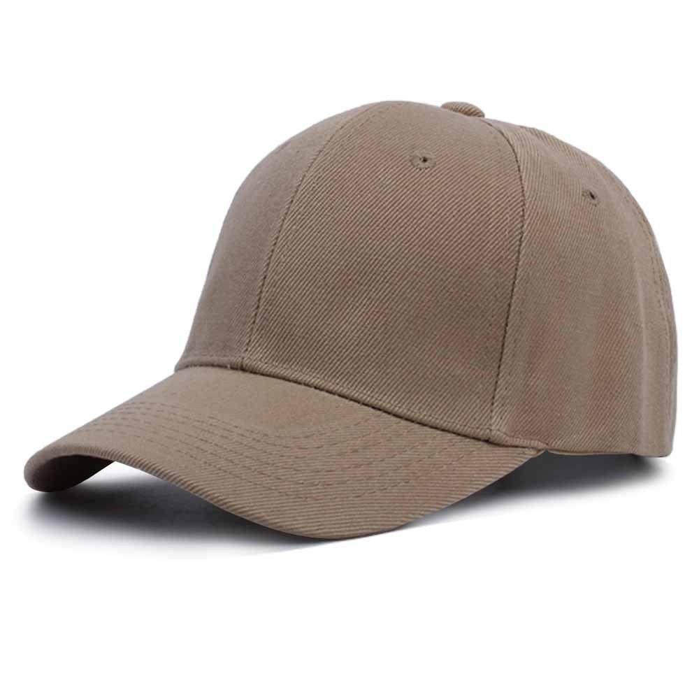 Solid Color Baseball Ball Cap