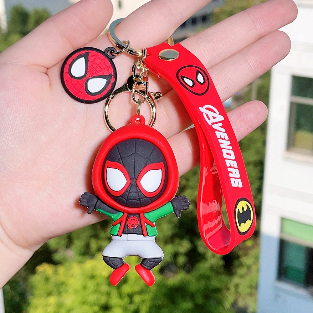 Spiderman Cartoon Keychains