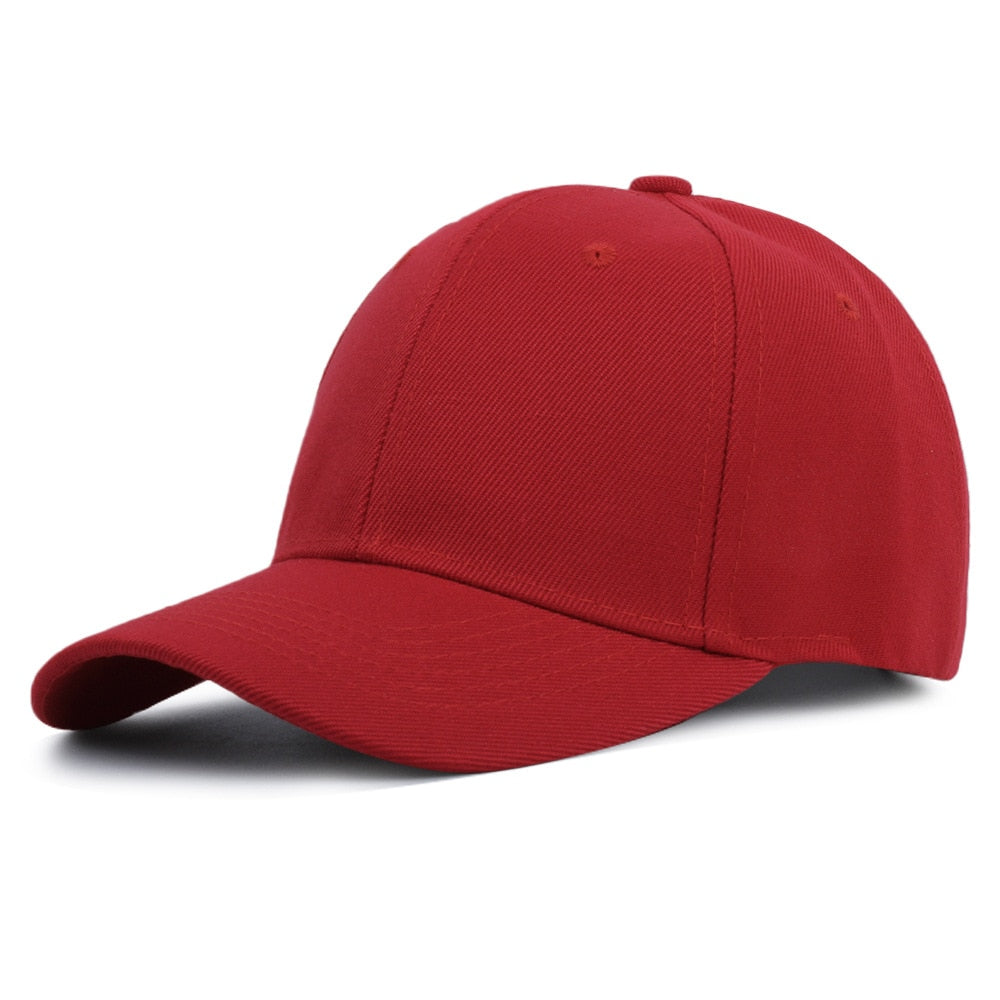 Solid Color Baseball Ball Cap