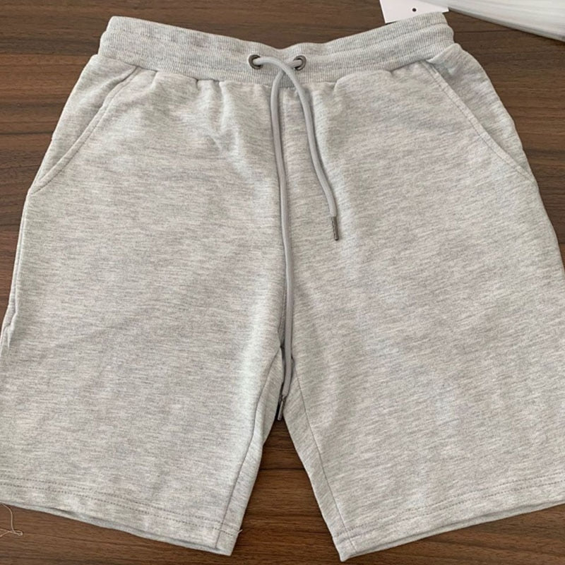 Drawstring Waist Shorts