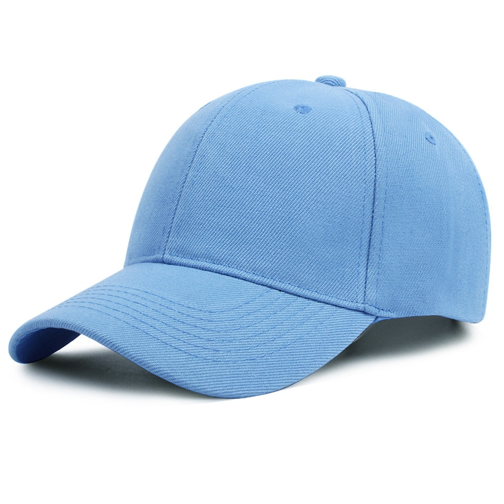 Solid Color Baseball Ball Cap