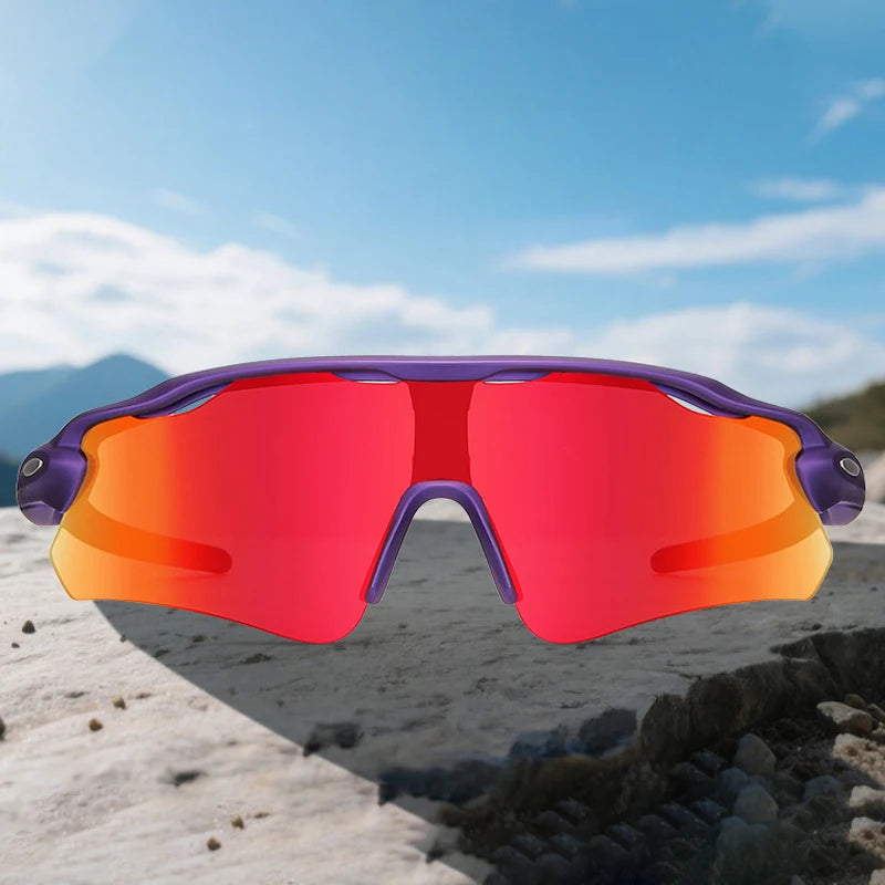 Outdoor sports, cycling, windproof and sand coated polarized sunglasses