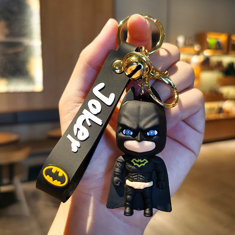 Batman and Joker Keychain