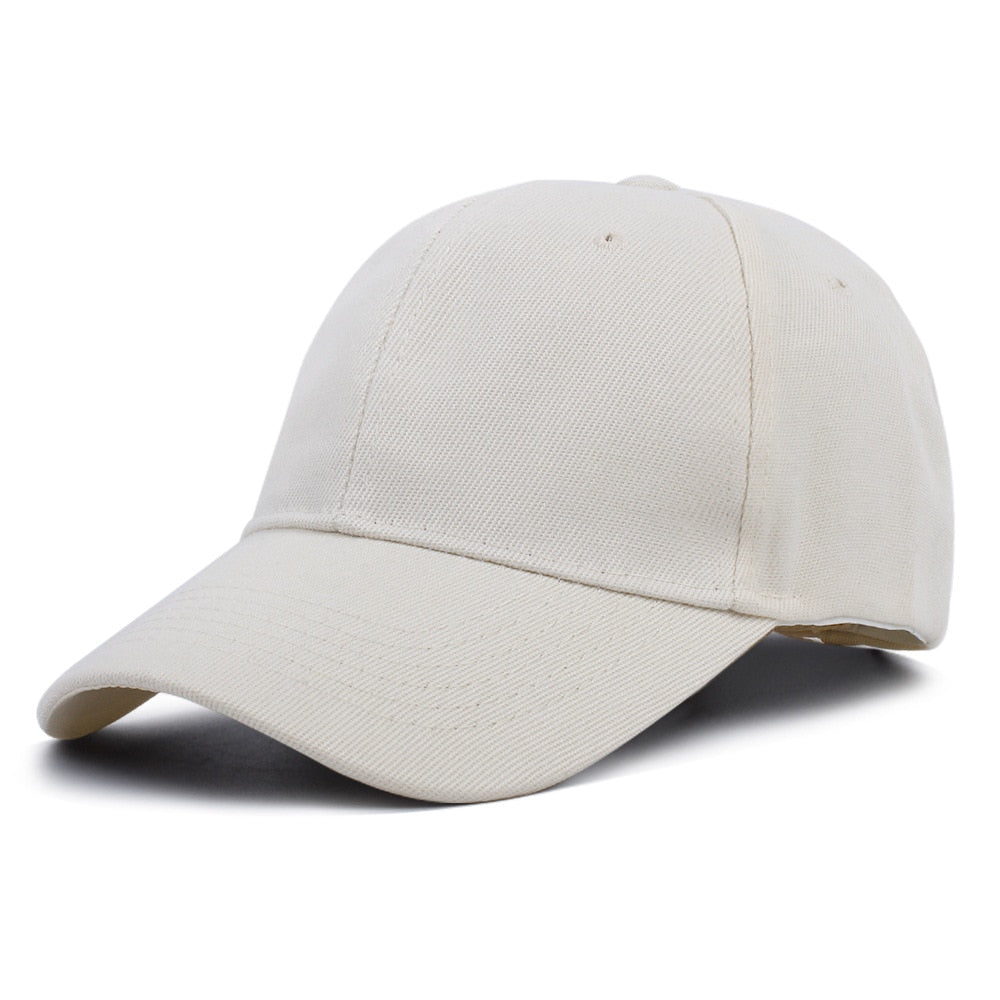 Solid Color Baseball Ball Cap