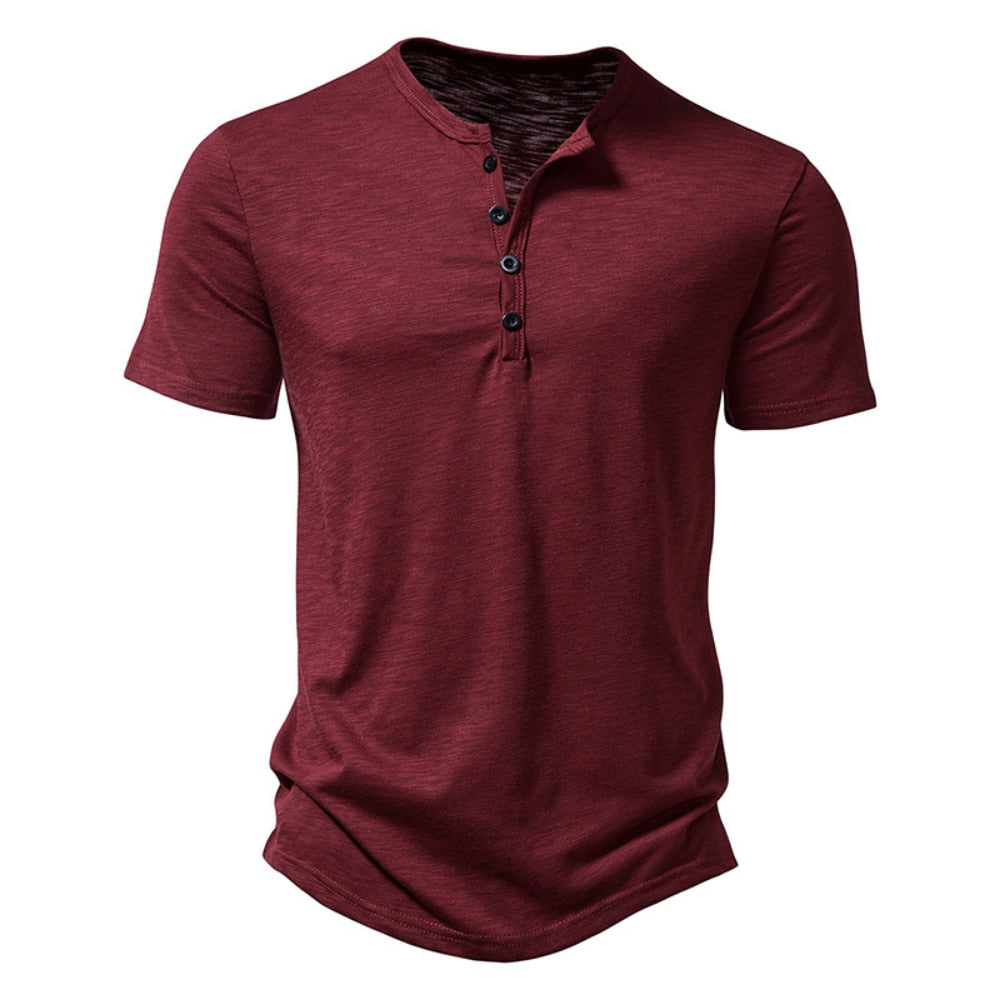 Collar Short Sleeve T Shirt