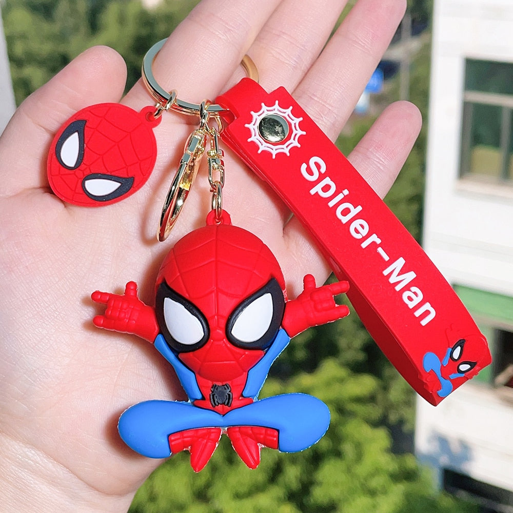 Spiderman Cartoon Keychains