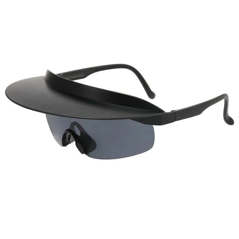 Color Hat Brim Sunglasses