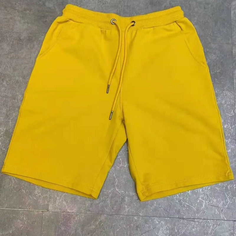 Drawstring Waist Shorts