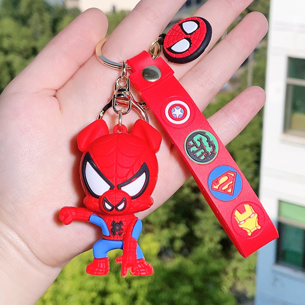 Spiderman Cartoon Keychains