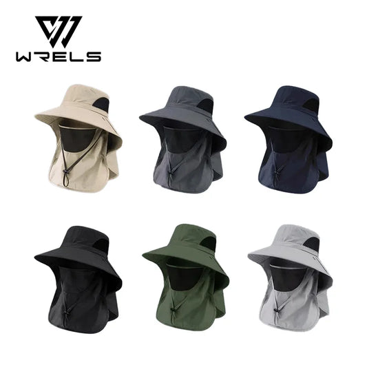 UV Protection Bucket Hat with Neck Flap