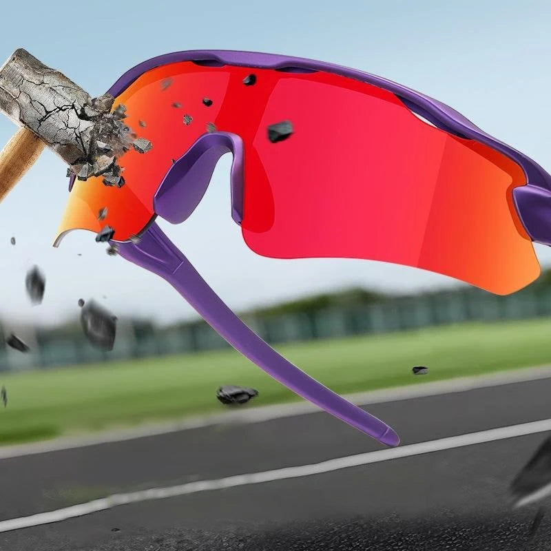 Outdoor sports, cycling, windproof and sand coated polarized sunglasses