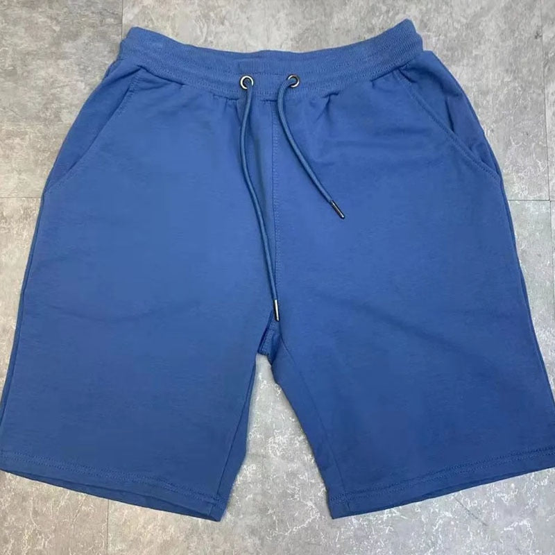 Drawstring Waist Shorts