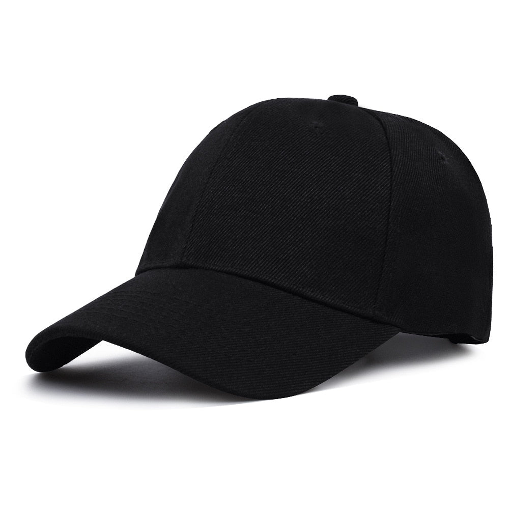 Solid Color Baseball Ball Cap