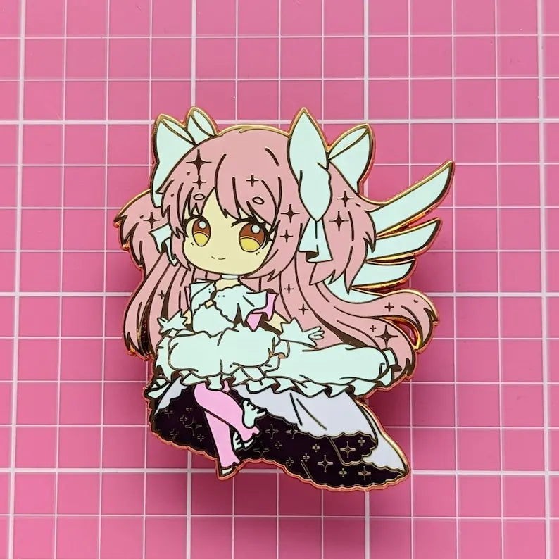 Puella Magi Madoka Magica Enameled Pins