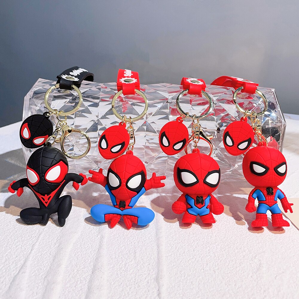 Spiderman Cartoon Keychains