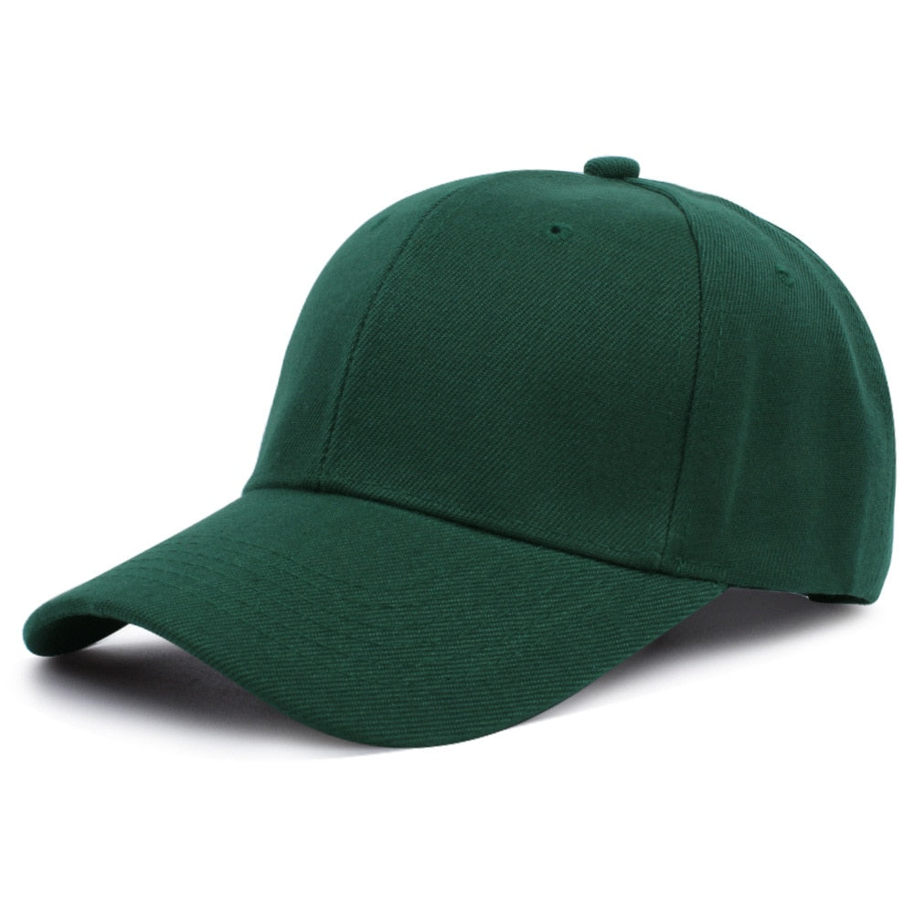 Solid Color Baseball Ball Cap