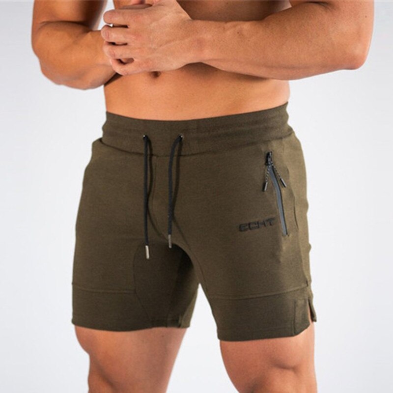 Men's Zip up Pockets Shorts