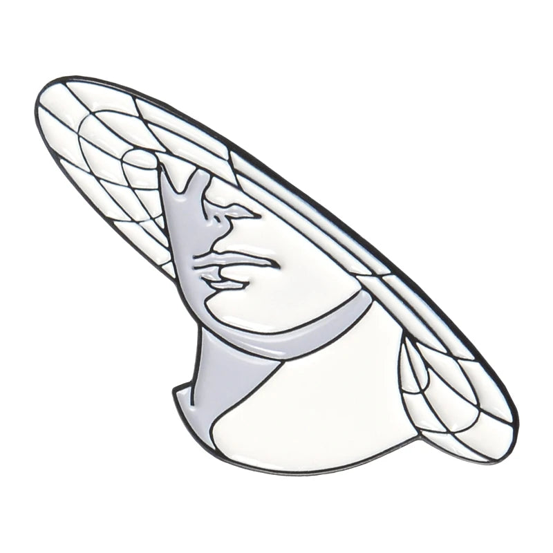 Split Head Sculpture Pins