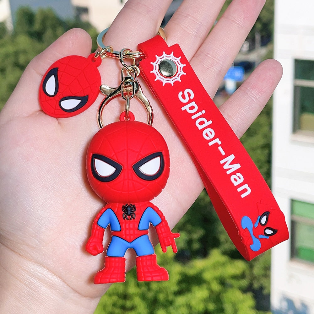 Spiderman Cartoon Keychains
