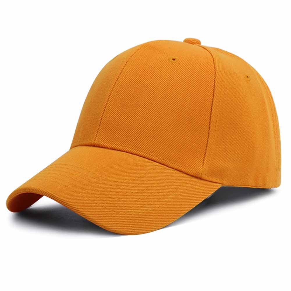 Solid Color Baseball Ball Cap