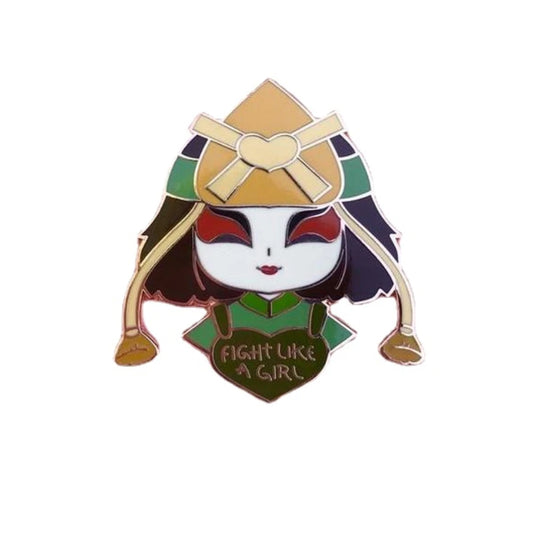 Suki Enamel Pin