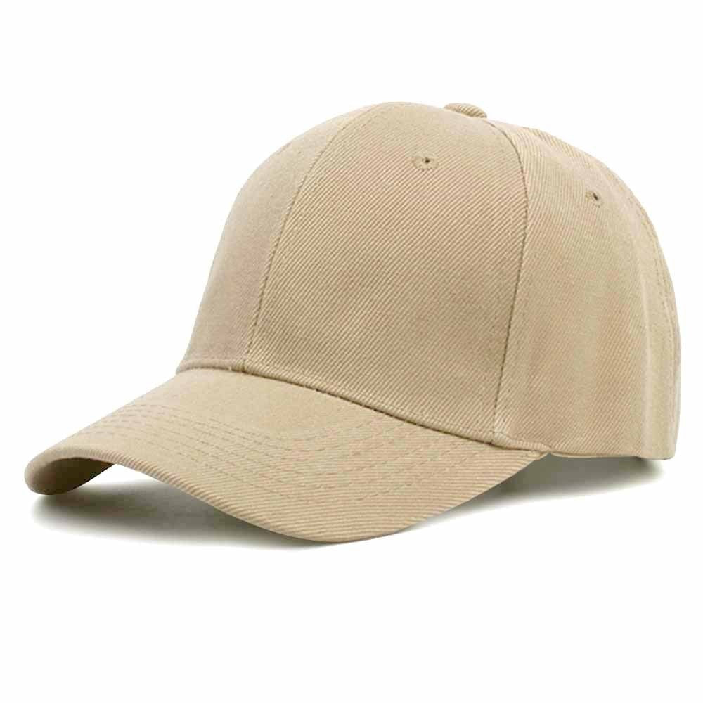 Solid Color Baseball Ball Cap