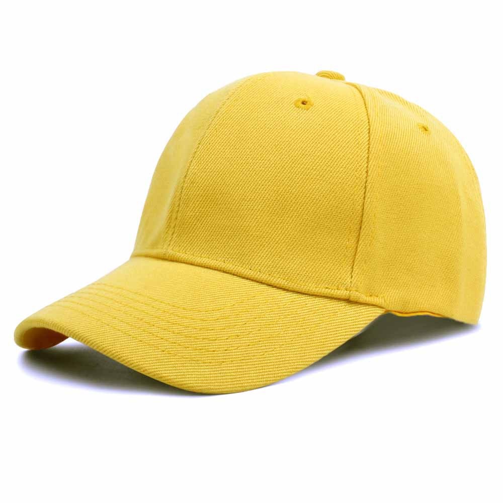 Solid Color Baseball Ball Cap