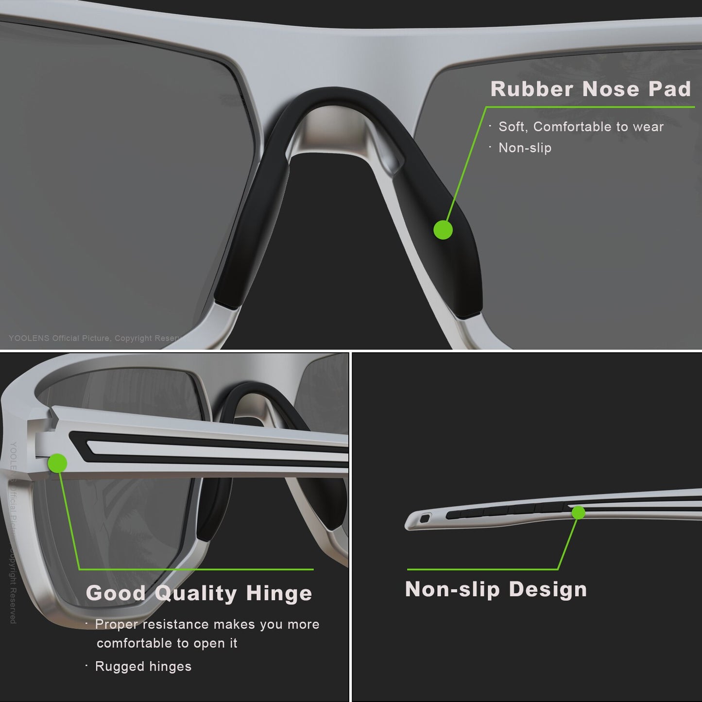 Sports Square Sunglasses