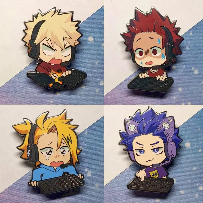 Gaming Themed Gamer Pins