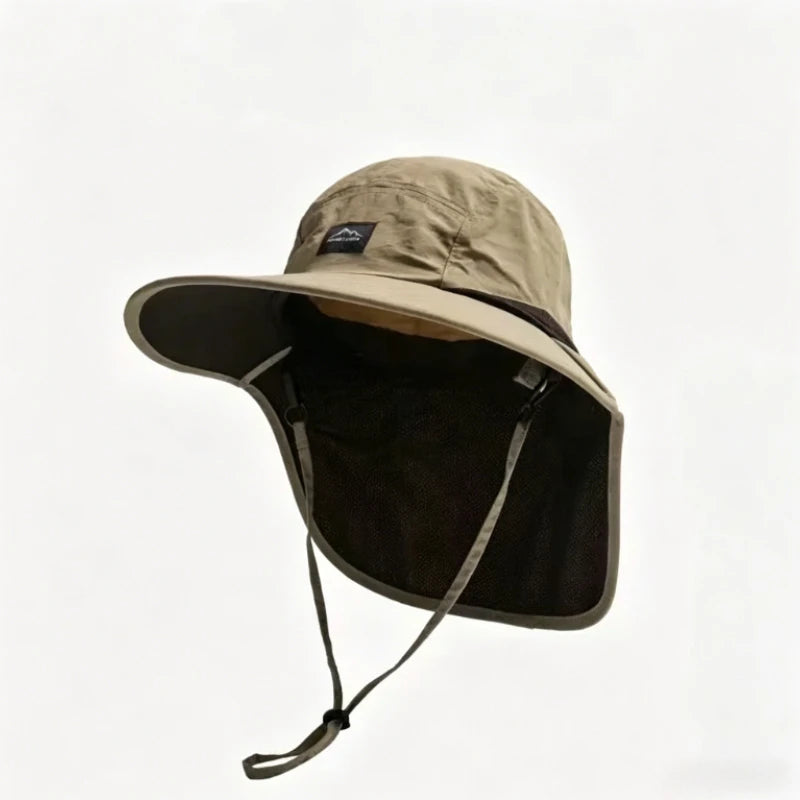 Wide Brim Bucket Hat
