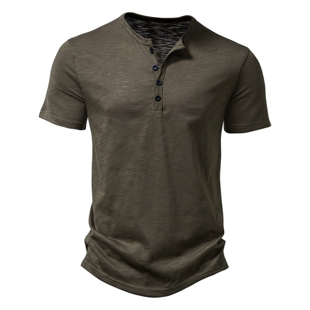 Collar Short Sleeve T Shirt