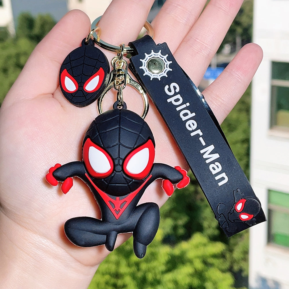 Spiderman Cartoon Keychains