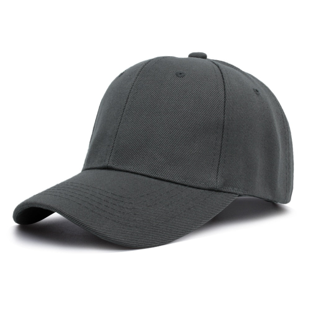 Solid Color Baseball Ball Cap