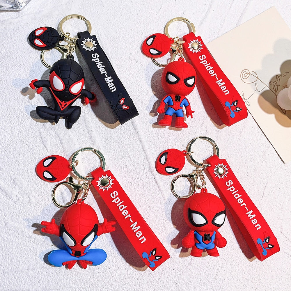 Spiderman Cartoon Keychains