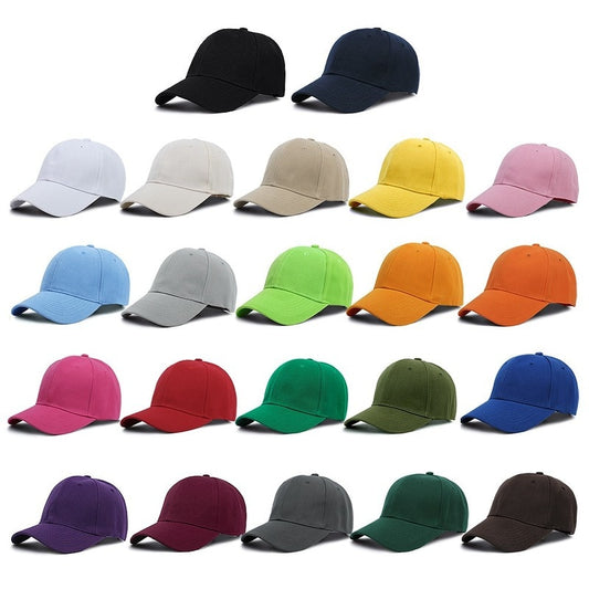 Solid Color Baseball Ball Cap
