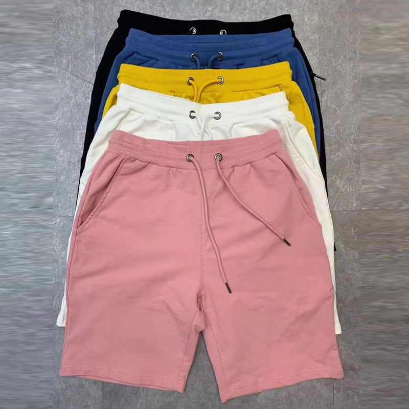 Drawstring Waist Shorts