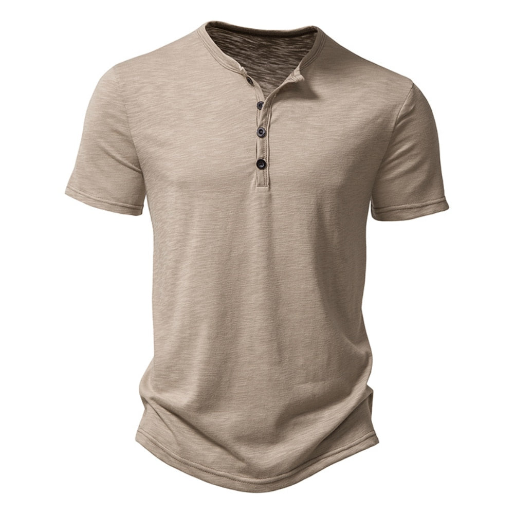 Collar Short Sleeve T Shirt